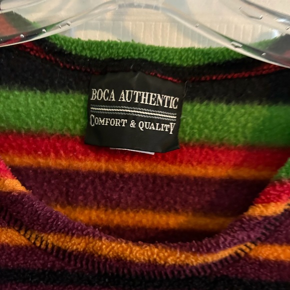 Multi colored fleece tunic - Picture 2 of 2